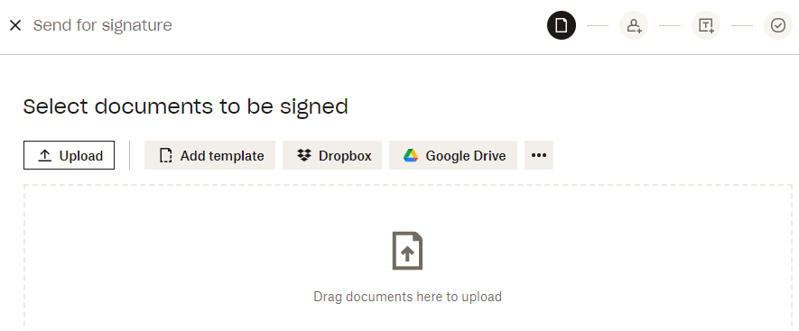 eSigning PDFs in Dropbox Sign