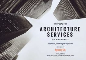 Architecture Proposal Template Thumbnail