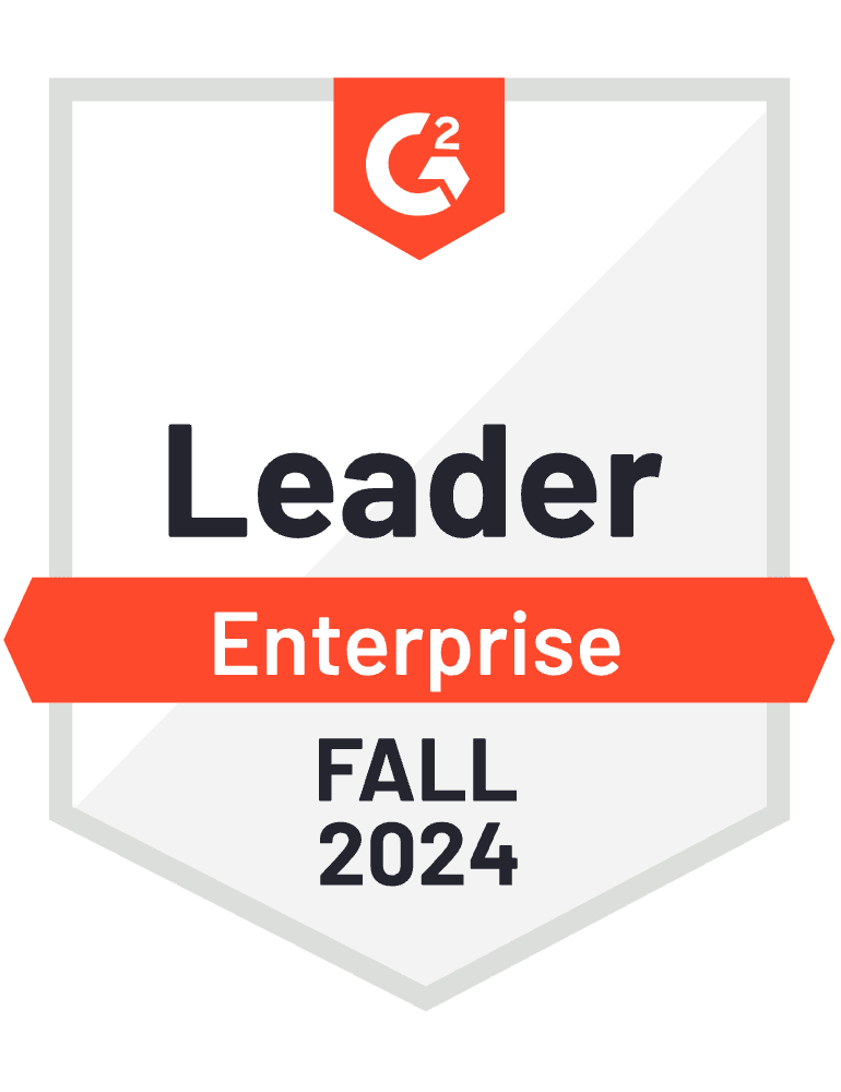 G2 2024 Fall - Enterprise - Leader badge