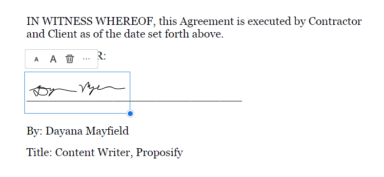 eSignature in Adobe Acrobat