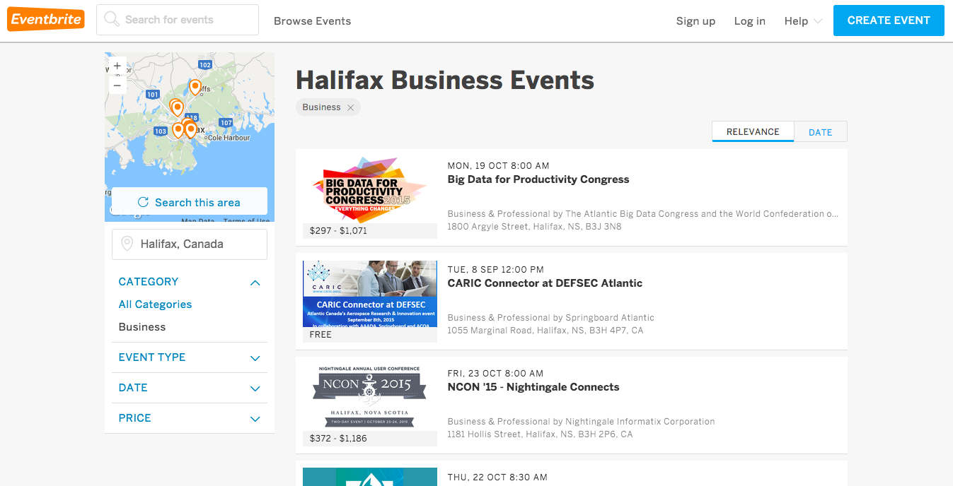generate leads at local events