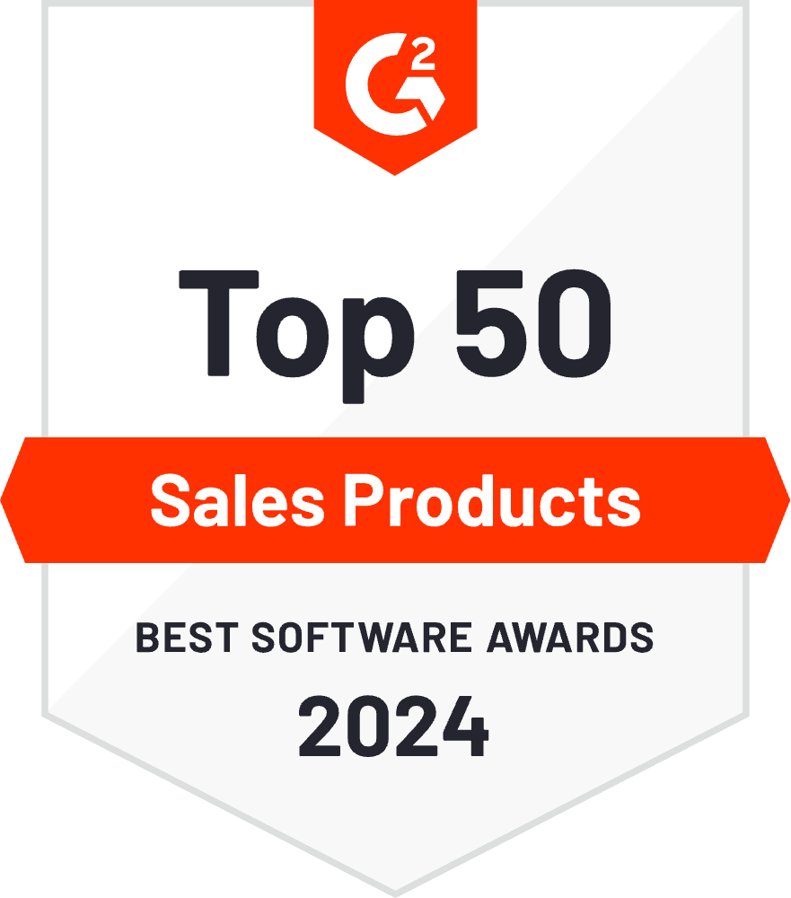 G2 2024 - Top 50 Sales Product Badge