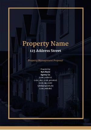 Property Management Proposal Template Thumbnail